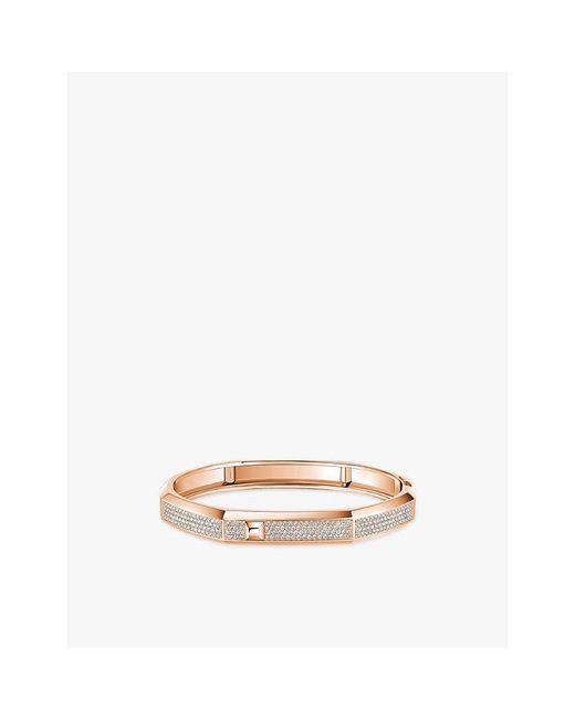 Messika Natural Moderniste Medium Pavé 18Ct And 1.25Ct Diamond Bracelet