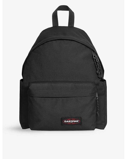 Eastpak Black Padded Pak'r Logo-patch Woven Backpack for men