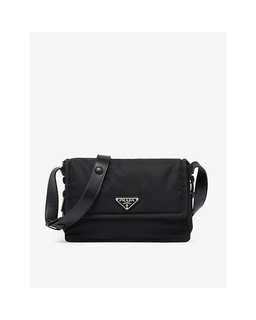 Prada Re Nylon Small Recycled Polyamide Cross Body Bag in Black Lyst