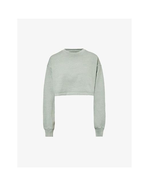 GYMSHARK Green Everywear Comfort Logo-embossed Cotton-jersey T-shirt