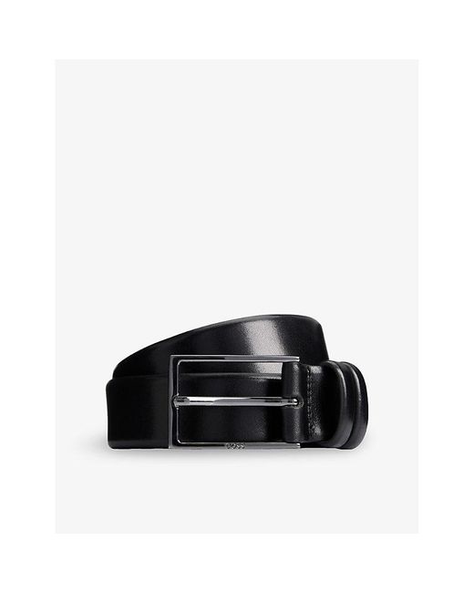 Boss Black Branded Leather Belt for men
