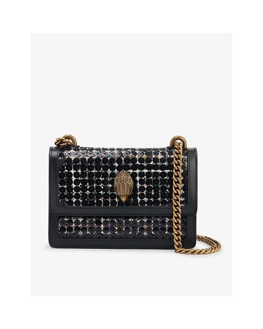 Kurt Geiger Shoreditch Small Sequinembellished Leather Crossbody Bag