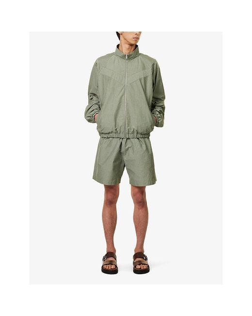 Sunspel Green X Nigel Cabourn Relaxed-fit Cotton-blend Jacket for men