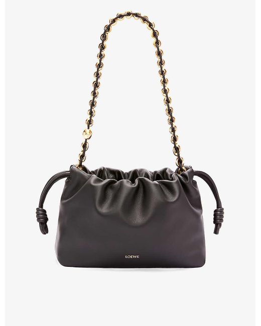 Loewe Black Flamenco Leather Cross-body Bag