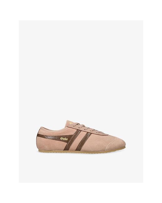 Gola Natural Cleora Suede Trainers