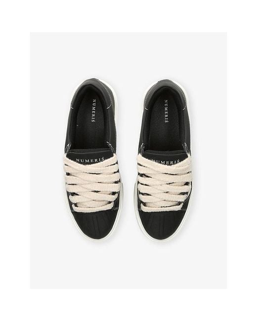 NUMERIS Multicolor Eclipse Leather Trainers for men