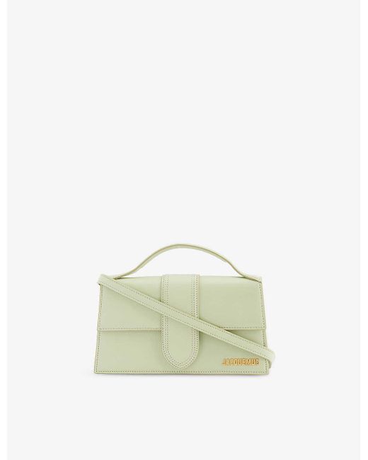 Jacquemus Le Grand Bambino Leather Tophandle Bag in Green Lyst