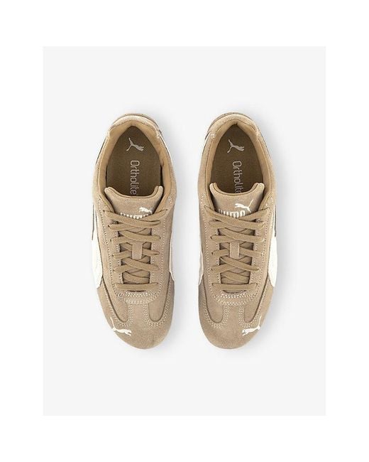 PUMA Natural Speedcat Og Suede Low-Top Trainers