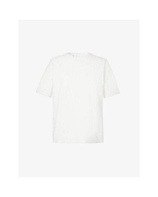 GYMSHARK White Everywear Comfort Logo-print Cotton-jersey T-shirt