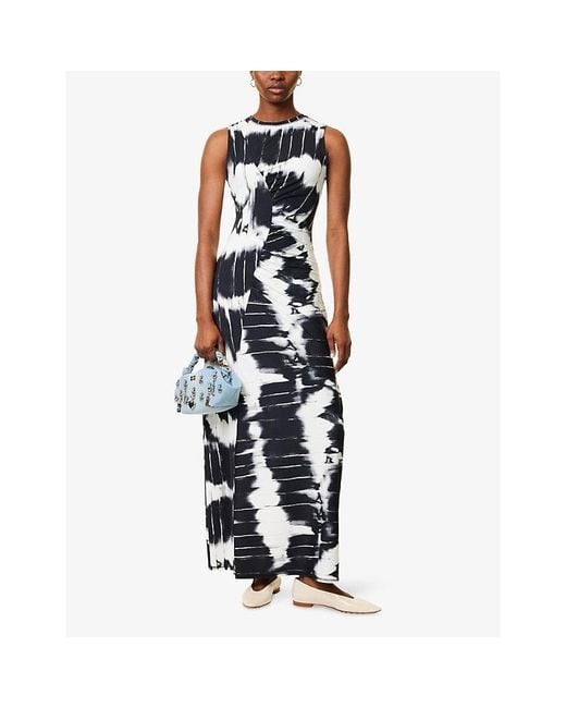Samsøe & Samsøe Blue Saandreas Maxi Dress