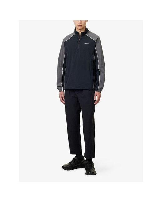 Manors Blue Ranger Branded Stretch-Woven Jacket for men