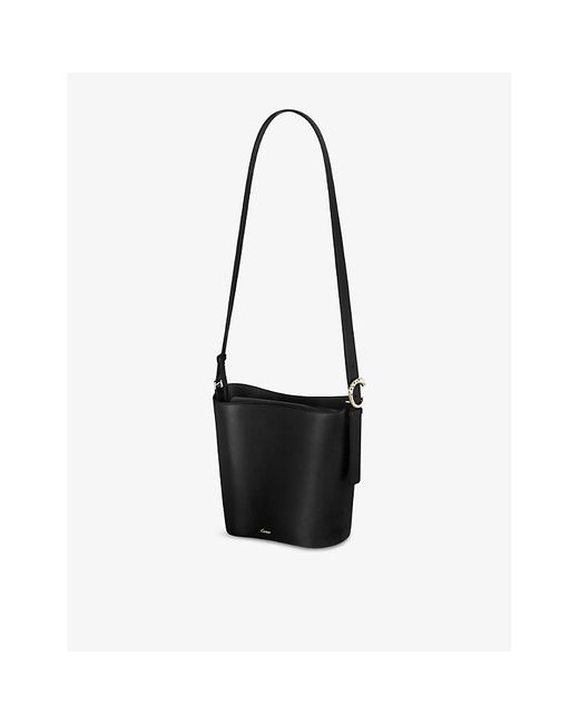 Cartier Black Panthère De Chain Small Leather Shoulder Bag