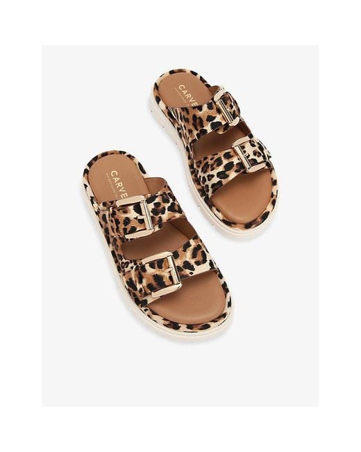 Carvela Kurt Geiger Multicolor Pavilion Satin Sandals