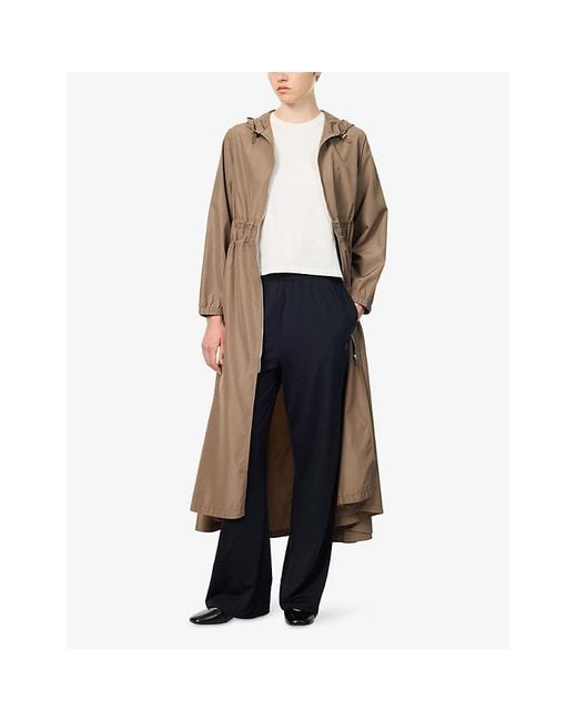 Kayanee Blue Flow High-Rise Stretch-Jersey Jogging Bottoms