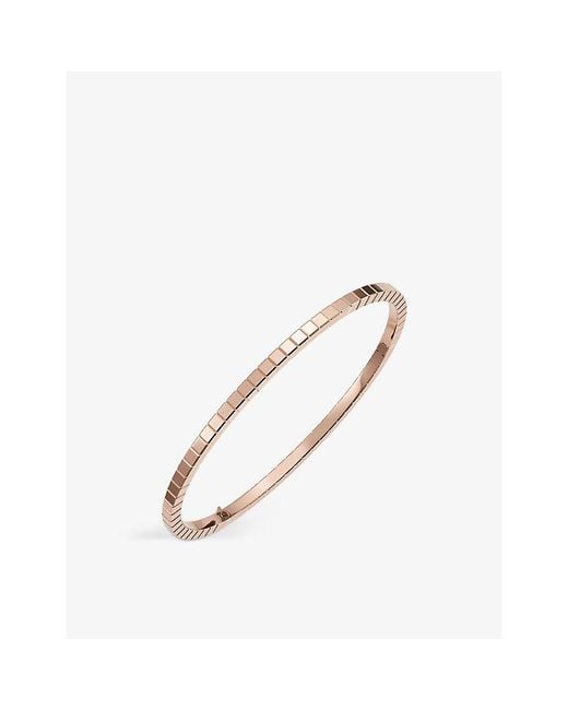 Chopard Natural Ice Cube Pure 18Ct Rose- Bangle