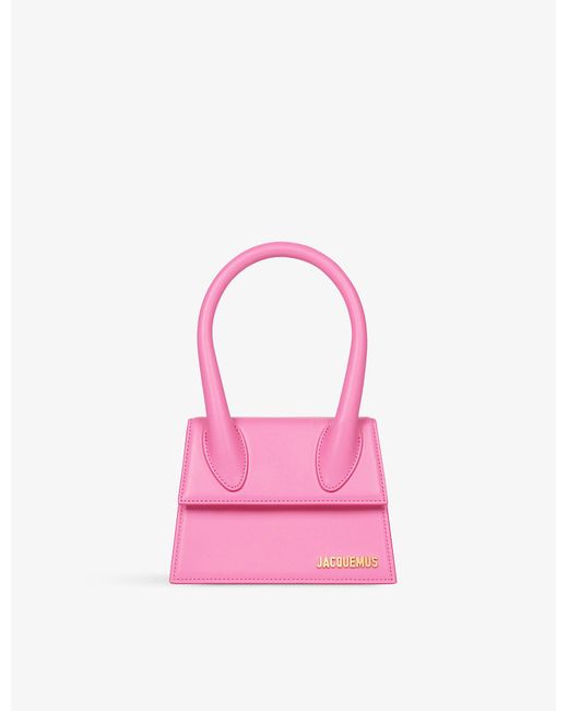 le chiquito medium leather top handle bag
