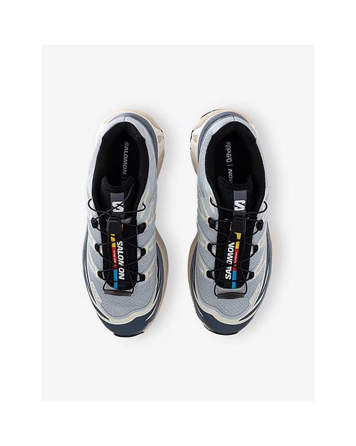 Salomon Blue Xt-6 Woven Trainers for men