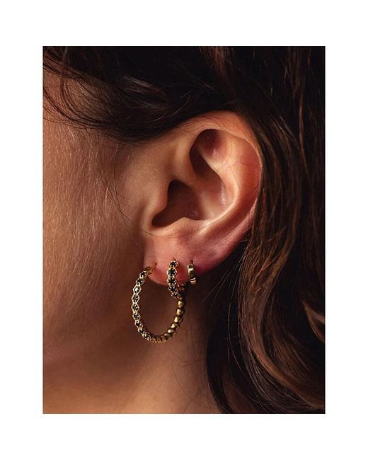 Astley Clarke Metallic Stilla Mini 18Ct Huggie Earrings