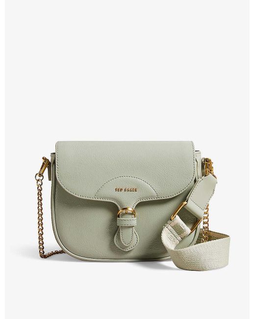 Ted Baker Green Esia Leather Cross-body Bag
