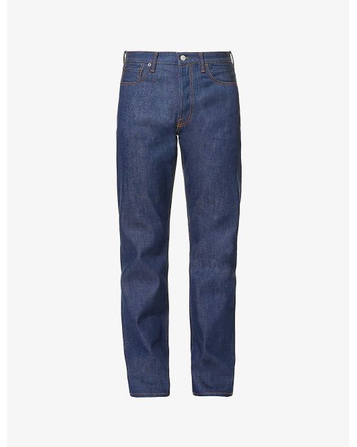 Acne Blue 1996 Straight-leg Regular-fit Denim Jeans for men