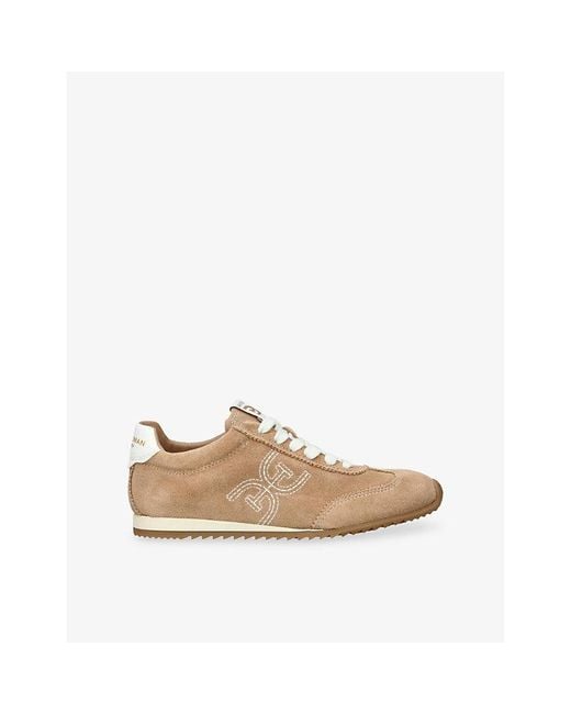 Sam Edelman Natural Isella Suede Trainers