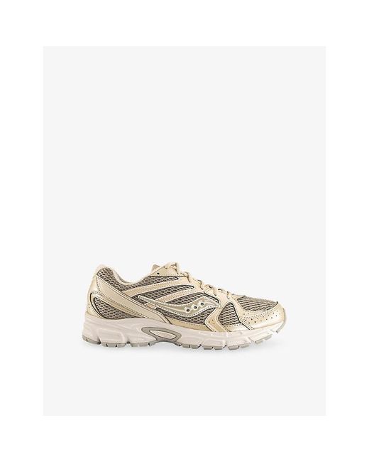 Saucony White Ride Millennium Mesh Trainers
