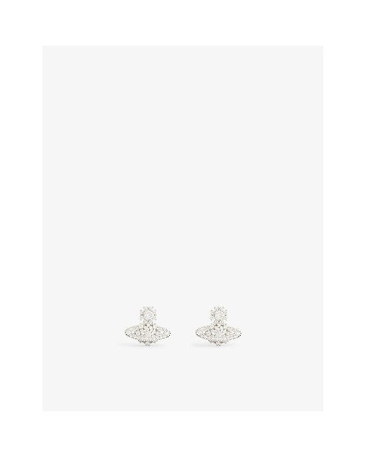 Vivienne Westwood Carmela Bas Relief Platinum-plated Brass