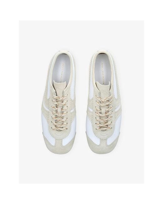 Dries Van Noten White Dustin Leather Trainers for men