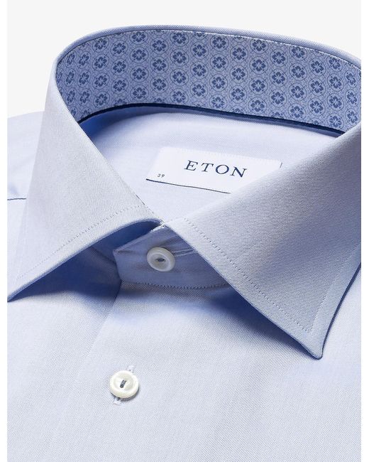 Eton Business Regular-fit Cotton-poplin 