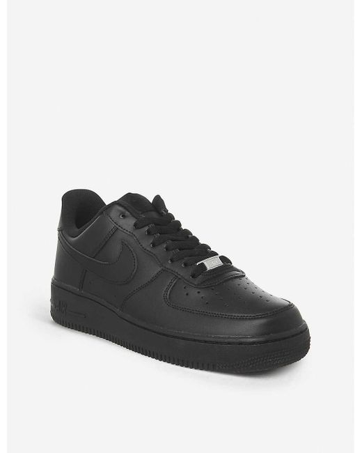 black air force low top