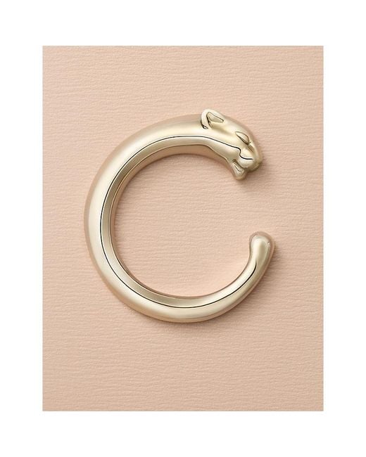 Cartier Natural Panthère C De Simple Leather Card Holder