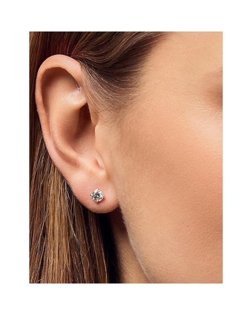 Sif Jakobs White Venice Solitaire 14Ct And 1.00Ct Lab Grown Diamond Earrings