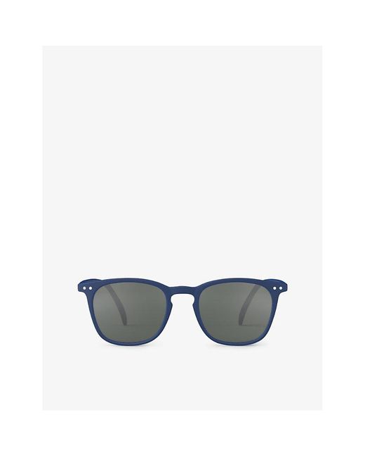 Izipizi Gray #e Square-frame Polycarbonate Sunglasses