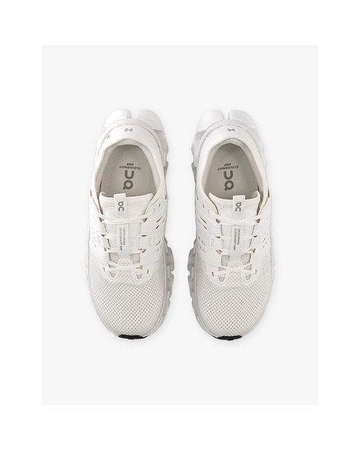On Shoes White Cloudswift Amp Mesh Trainers