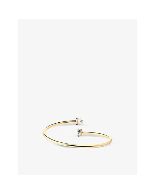 Boucheron Metallic Quatre-Edition 18Ct And Rose- 0.11Ct Diamond And Ceramic Bracelet for men
