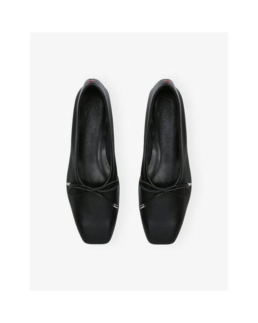 Aeyde Black Nami Glove Leather Ballet Flats