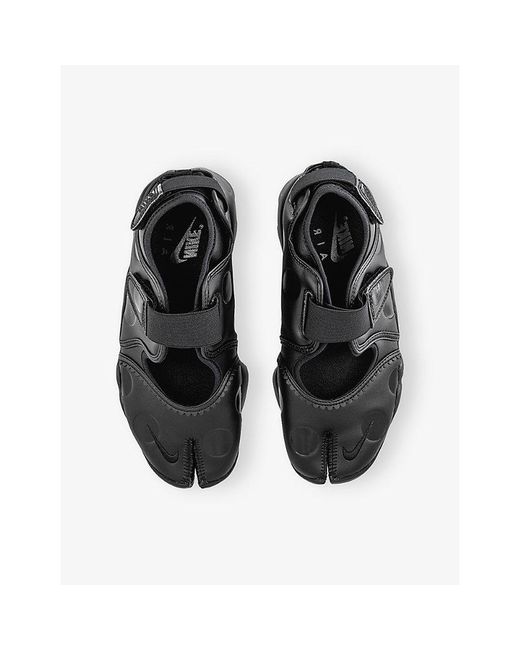 Nike Black Air Rift Leather Trainers for men