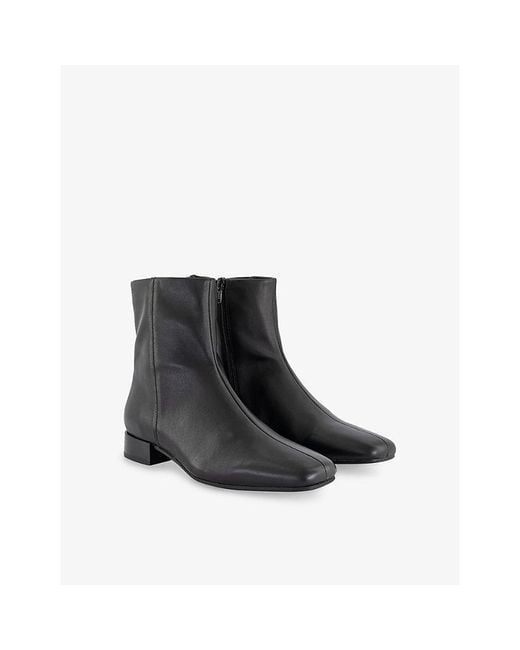 Vagabond Black Mona Leather Ankle Boots