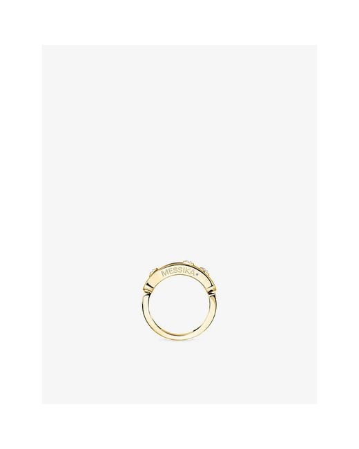 Messika Metallic Move Classique 18Ct And 0.24Ct Diamond Ring