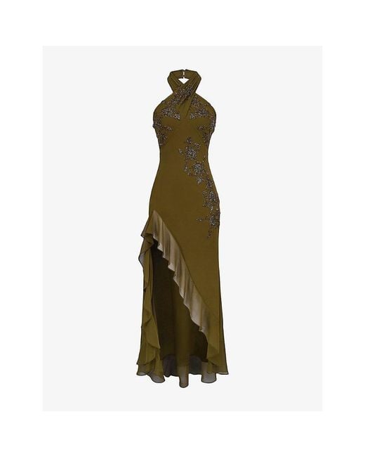 House Of Cb Green Womens House Of Cb