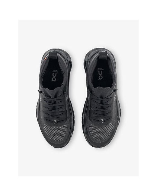 On Shoes Black Cloudtilt Mo Woven Trainers