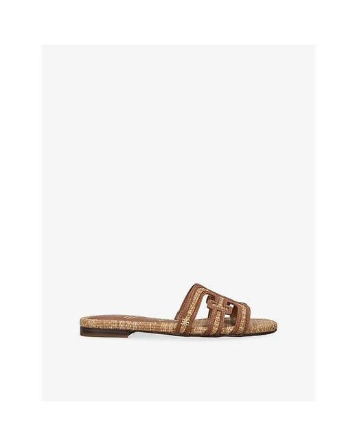 Sam Edelman Brown Bay Woven Sandals