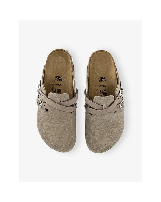 Birkenstock Multicolor Blair Suede Clogs