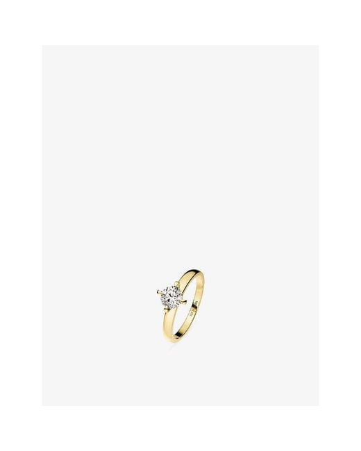Sif Jakobs Metallic Venice 14Ct- And 0.50Ct Lab-Grown Diamond Ring