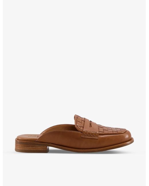 backless penny loafers