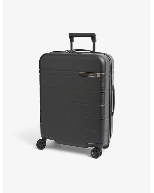 Samsonite Black Neopod Spinner Hard Case 4 Wheel Recycled-plastic Expandable Cabin Suitcase