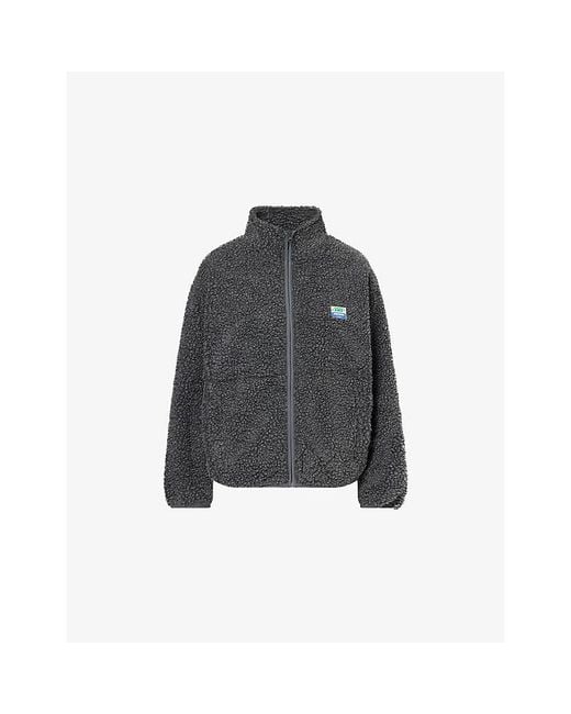 American Vintage Gray Hoktown Fleece Jacket