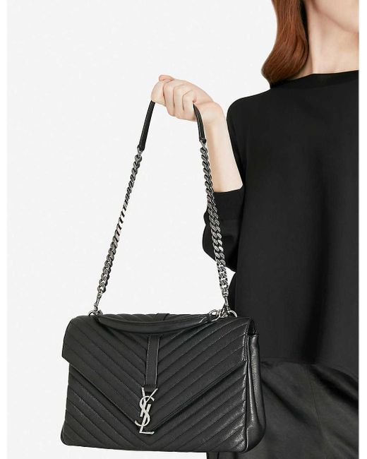 saint laurent college monogram