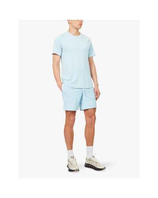 lululemon athletica Blue License To Train Stretch-Woven Shorts for men
