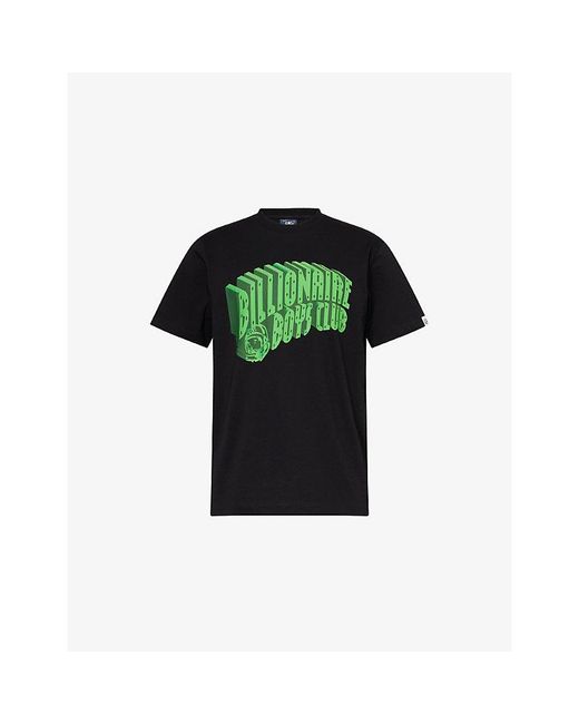 BBCICECREAM Green 3D Arch Short-Sleeve Cotton T-Shirt for men